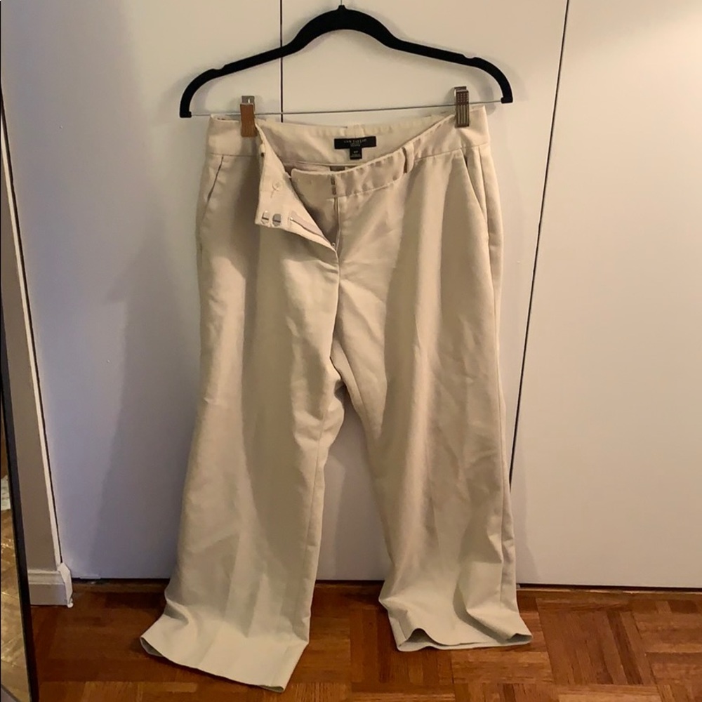 Ann Taylor beige trousers